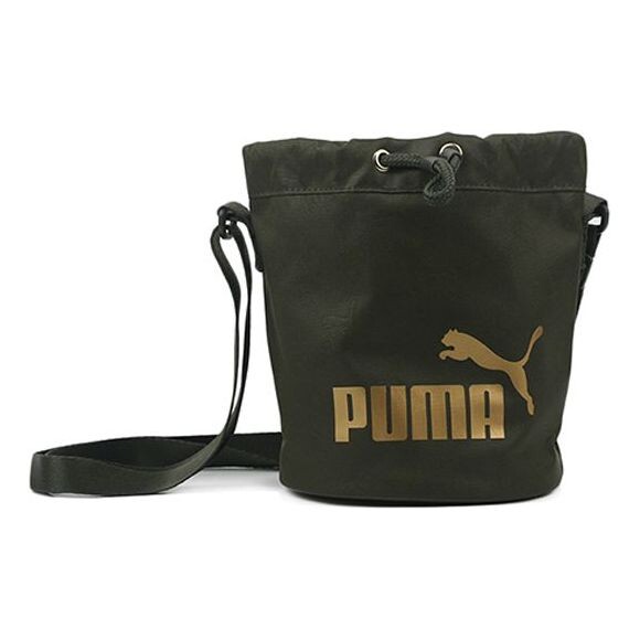 

Сумка core up small bucket bag 'black gold' Puma, черный