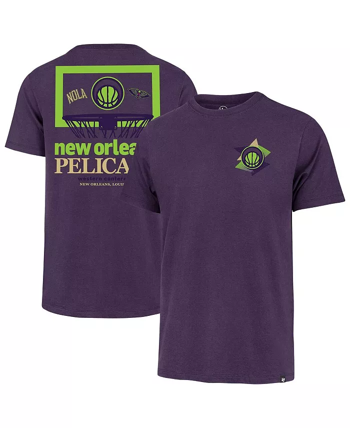 

Мужская фиолетовая футболка New Orleans Pelicans City Edition Backboard '47 Brand