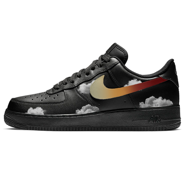 

Кроссовки Air Force 1 для скейтбординга унисекс с низким верхом, черный/серый Nike