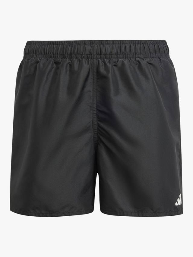 

Детские однотонные плавки adidas, Black/White