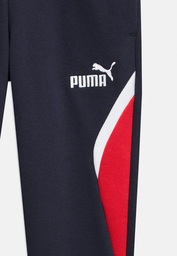 Унисекс спортивные штаны block Puma, New Navy/Red — фото 4
