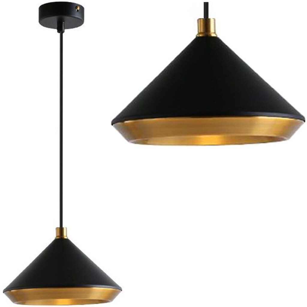 

Подвесной светильник Toollight App1005-1Cp, черный, круглый, 1 источник света E27, 20X15X15-100 см, регулируемый Toolight
