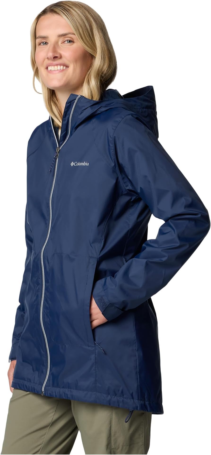 

Куртка Columbia Switchback II Lined Long Jacket, Collegiate Navy