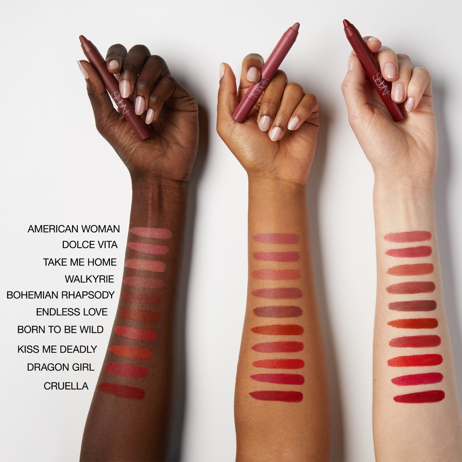 Карандаш для губ powermatte high-intensity Nars, american woman, вес 2.4 гр. — фото 3