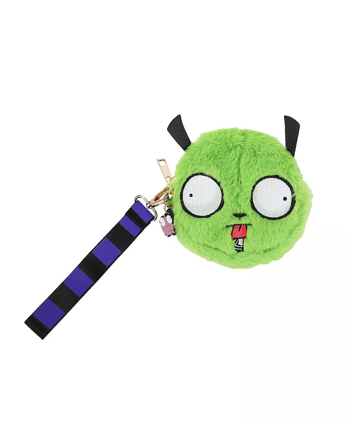 

Женский кошелек для мелочи Gir Novelty Invader Zim, зеленый