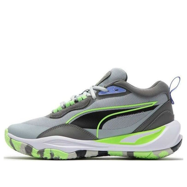 

Кроссовки playmaker pro 'grey green' Puma, серый