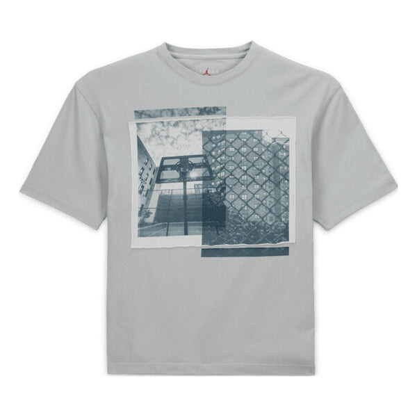 

Футболка Air Jordan x UNION x Bephies Beauty Supply Tee 'Grey', серый