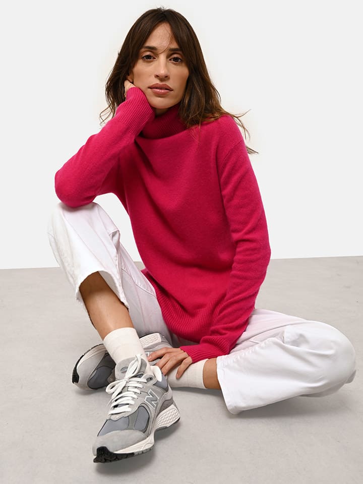 

Кашемировый пуловер Just Cashmere, розовый