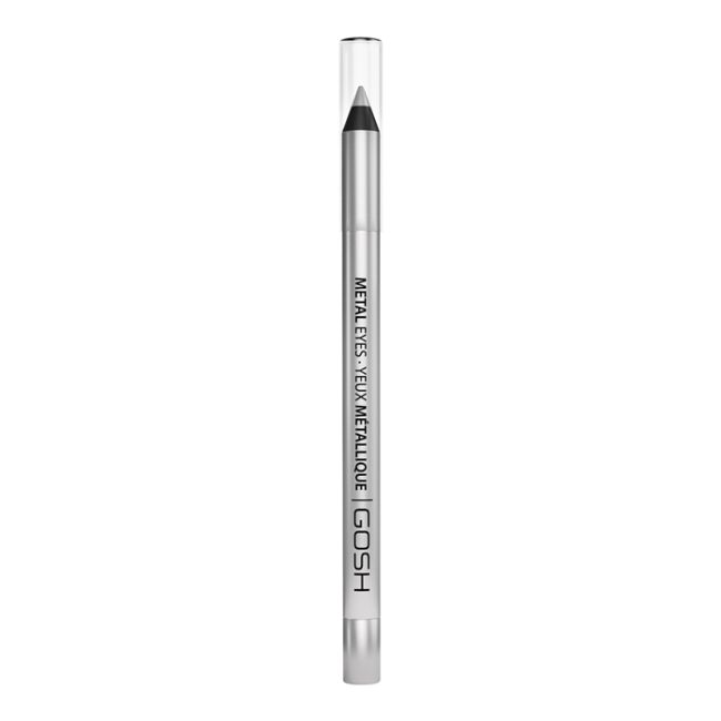 

Карандаш для подводки глаз Metal eyes Gosh, цвет 005 silver stone, 1,2 гр