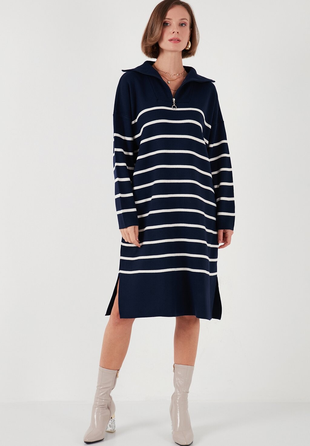 

Платье-джемпер REGULAR FIT LELA, темно-синий