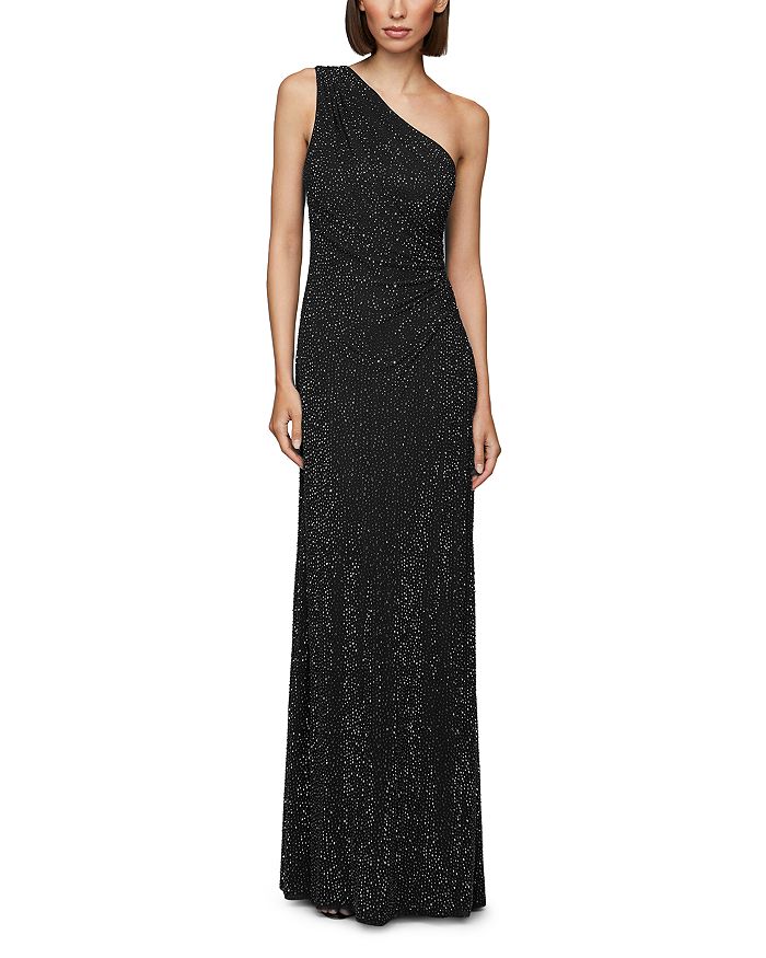 

Длинное платье Rafelle HALSTON, черный