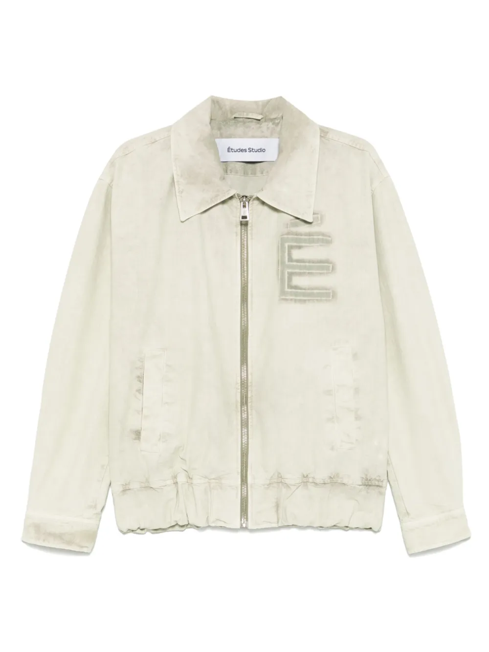 

Бомбер из рипстопа Études Studio, зеленый