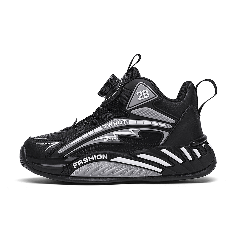 

Дышащие нескользящие детские низкие кроссовки Kids' AMICNIEGD, черный