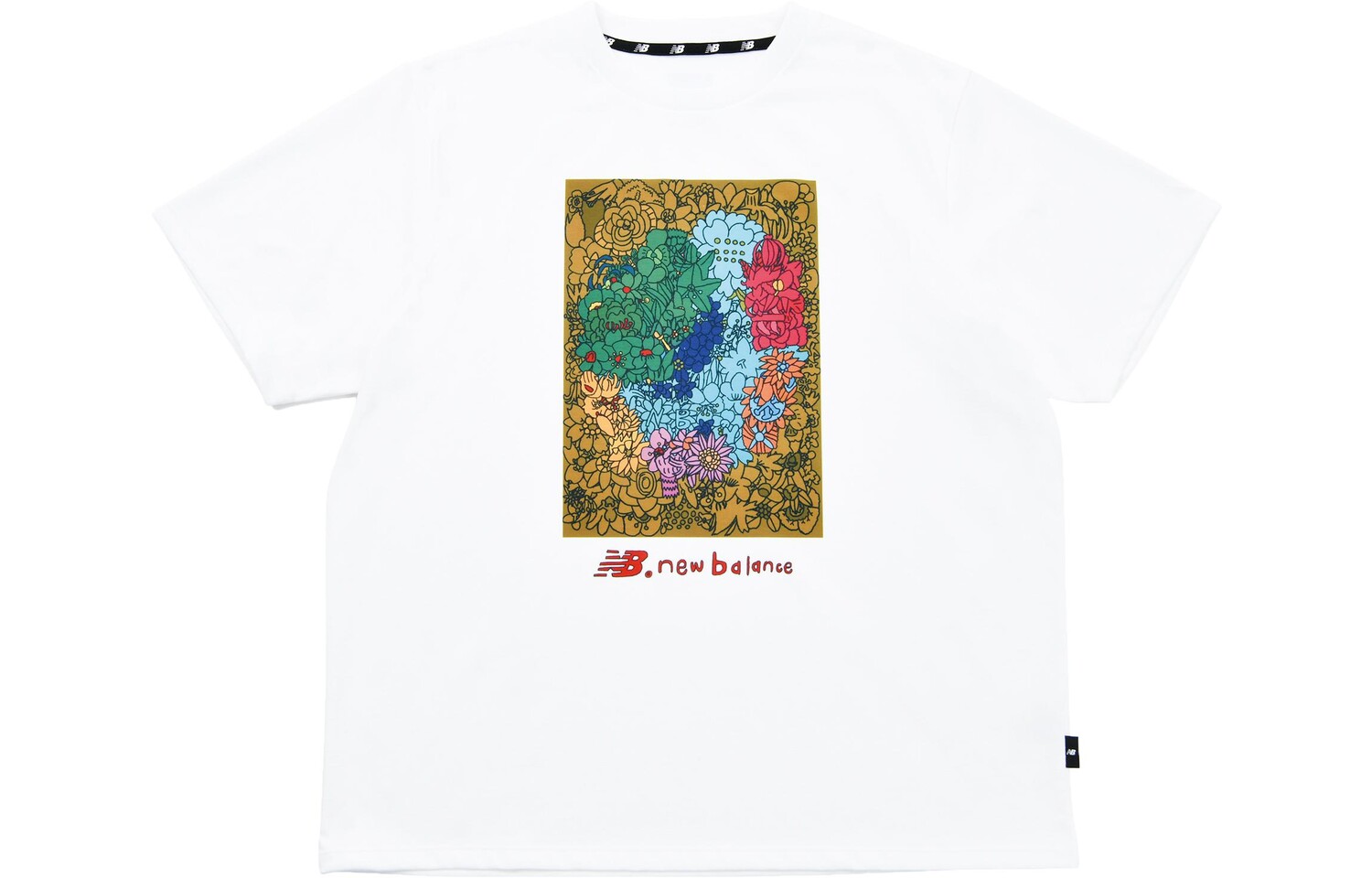 

Paralym Art 9BOX Футболка мужская белая New Balance, белый