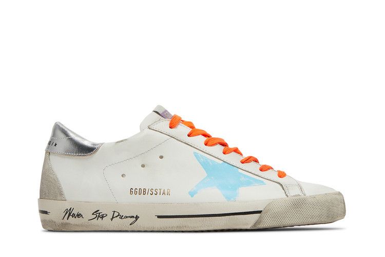 Кроссовки Golden Goose Golden Goose Superstar 'Never Stop Dreaming', белый — фото 2