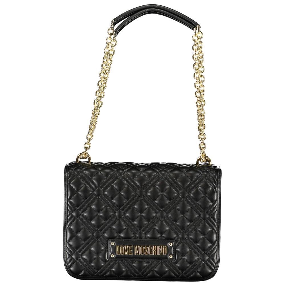 

Черная полиэтиленовая сумка LOVE MOSCHINO