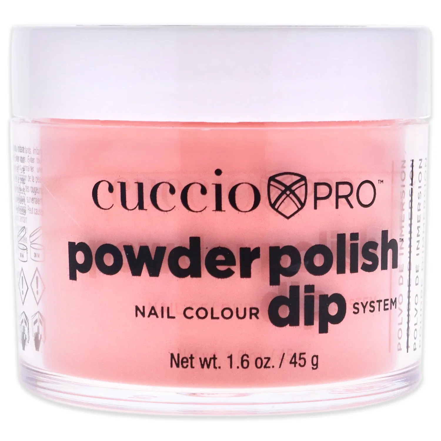 Система для окрашивания ногтей Pro Powder Polish Nail Colour Dip System - Rooted от Cuccio Pro для женщин - 1,6 унции (47 г) пудры для ногтей, оранжевый