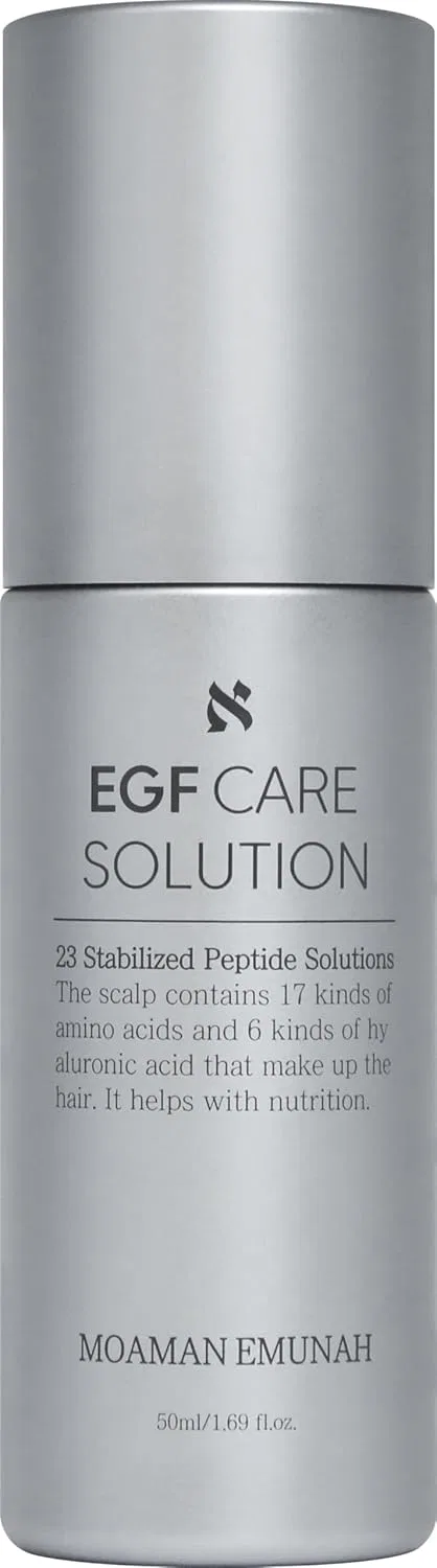 Сыворотка — Для кожи головы EGF Care Solution с 23 пептидами, Moaman Emunah, 50 мл
