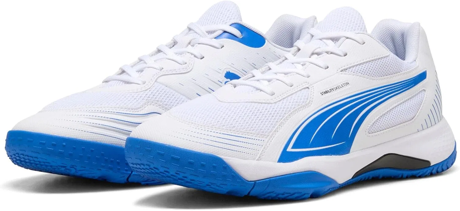Кроссовки для дома Puma Unisex Solarflash III, Puma White Ultra Blue Puma Black