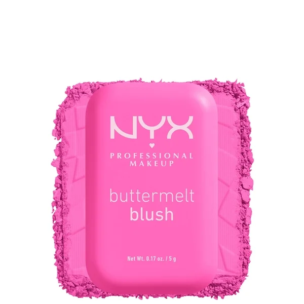 

Румяна buttermelt, стойкость до 12 часов, устойчивость к выцветанию и переносу Nyx Professional Makeup, цвет my butta half