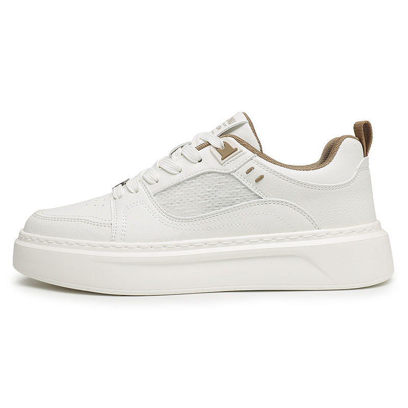 

Нескользящие низкие кроссовки для скейтбординга для мужчин ENRICO COVERI, Beige Gray