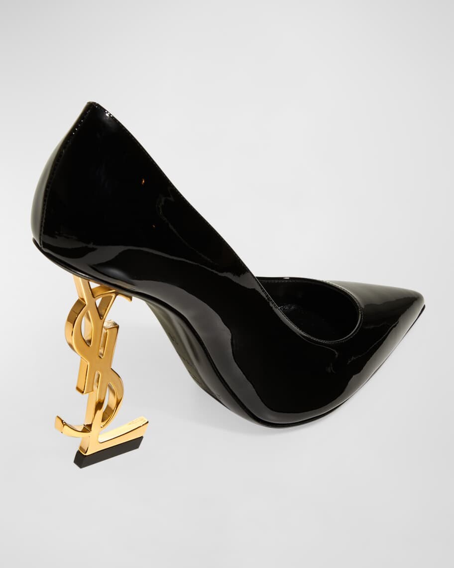 Патентованные туфли-лодочки Opyum YSL-Heel 110 мм Saint Laurent — фото 3