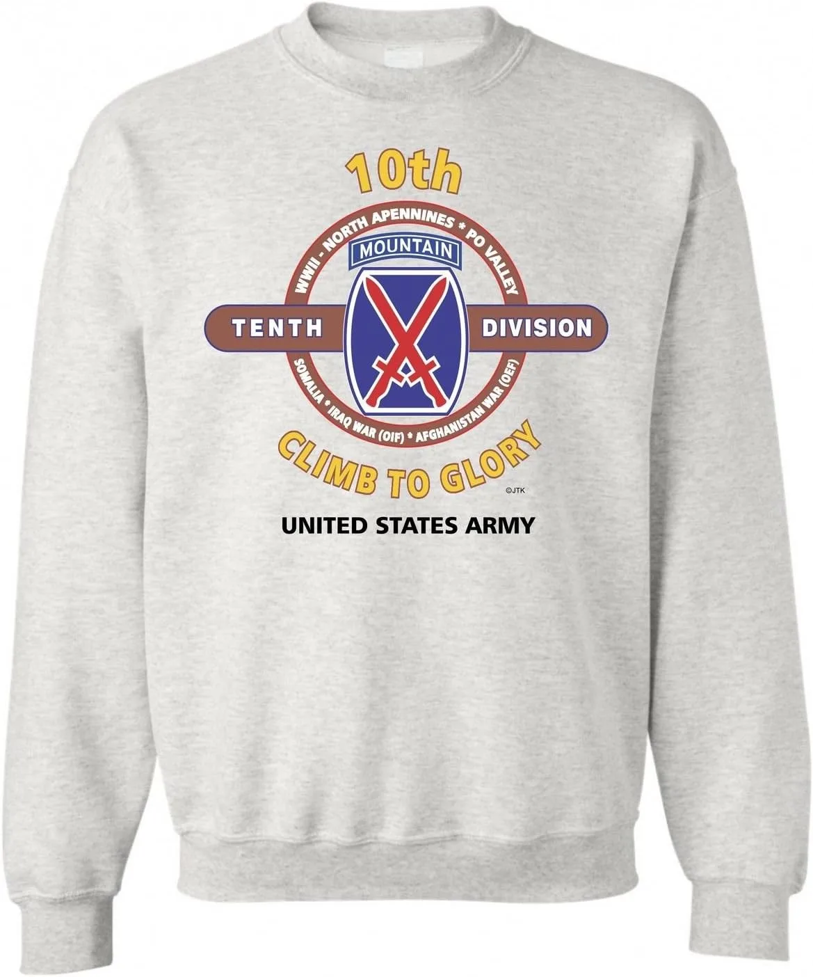 

Толстовка 10TH Mountain Division Climb to Glory JTK AMERICANA