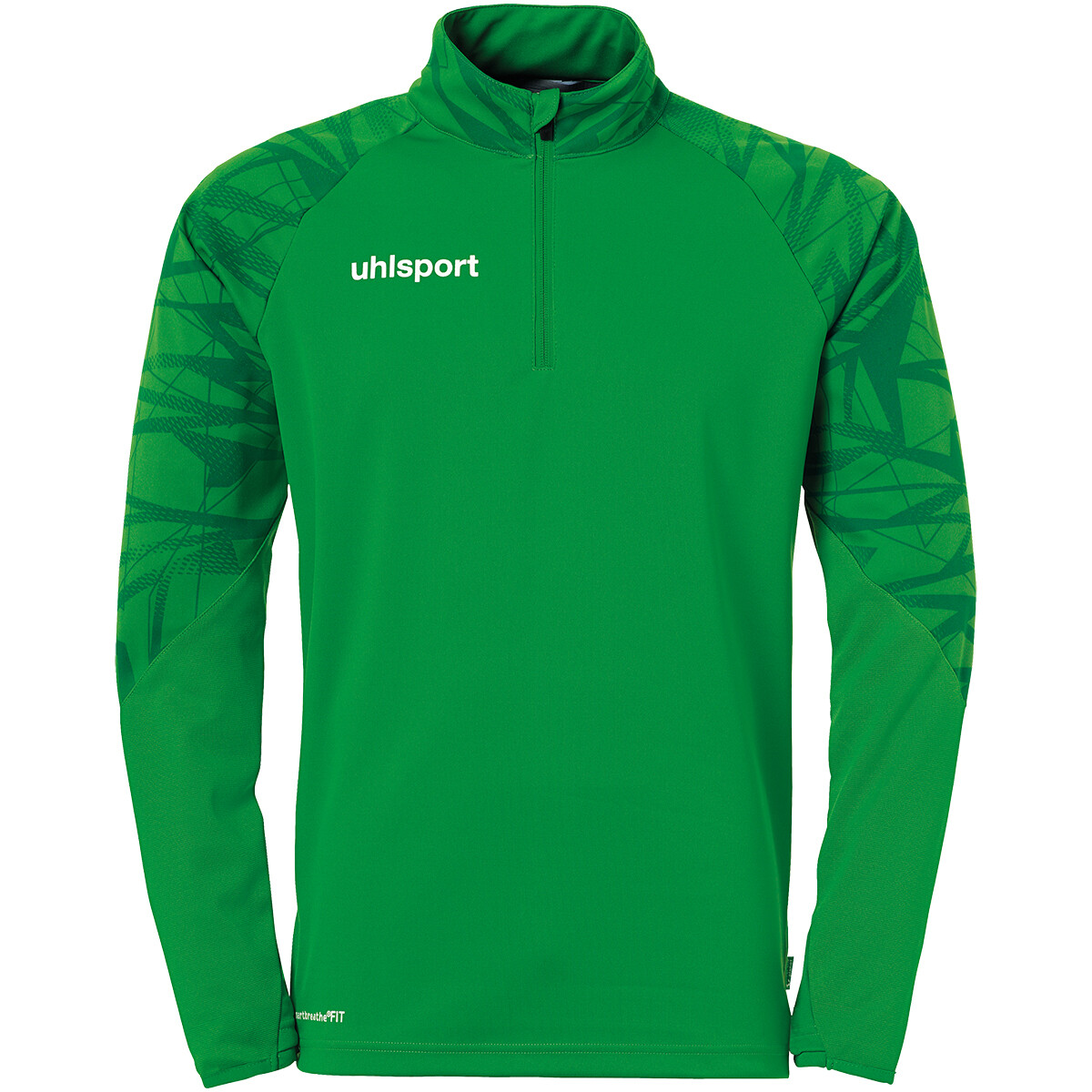 

Лонгслив uhlsport 1/4 ZIP TOP GOAL 25 1/4 ZIP TOP, цвет grün/lagune