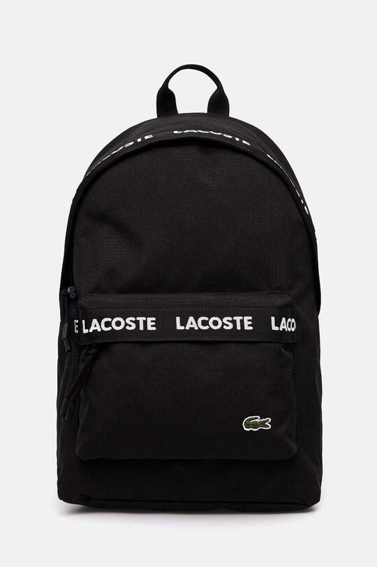 

Рюкзак женский Lacoste с надписью, черный