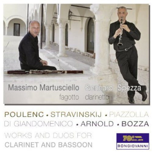 

CD диск Poulenc / Martusciello / Spezza: Works & Duos for Clarinet & Bassoon