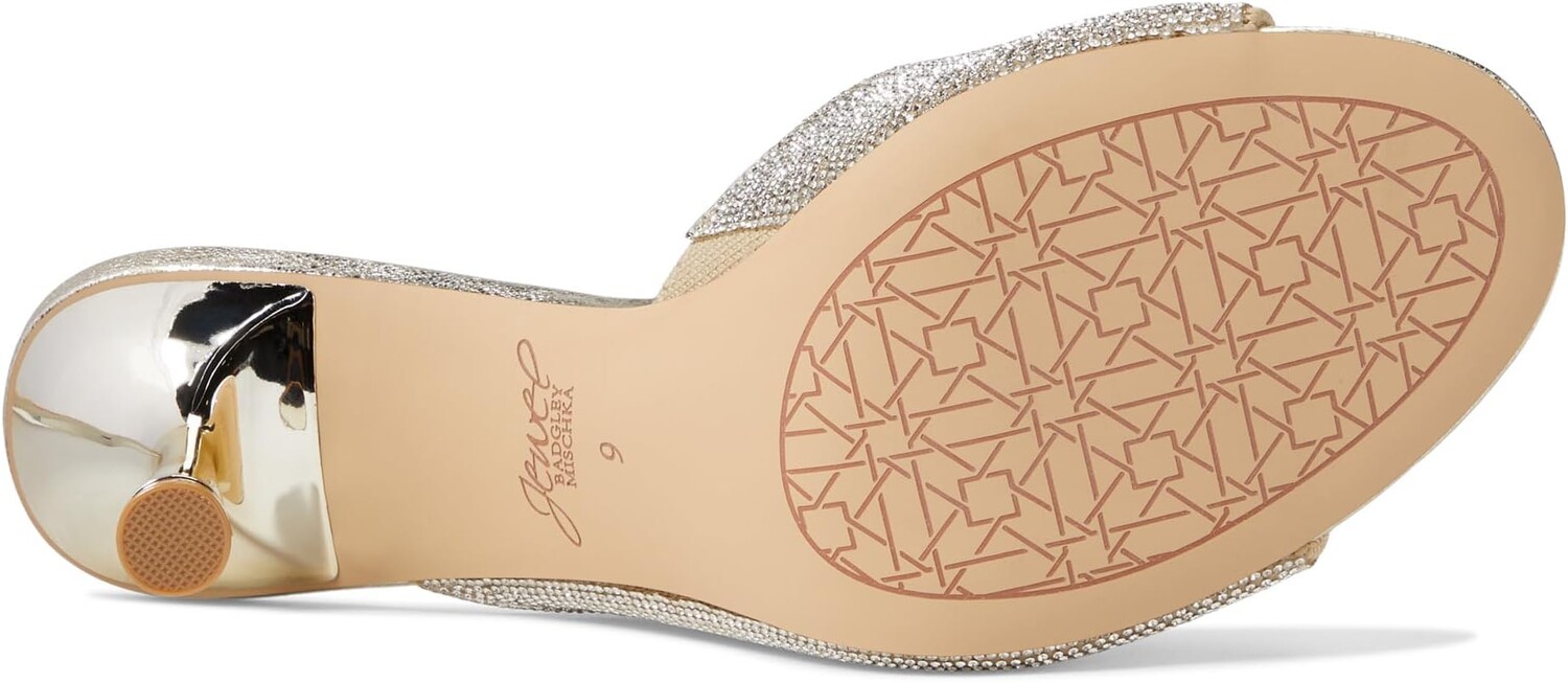 Туфли Jewel Badgley Mischka Haya, цвет Gold Textile — фото 3