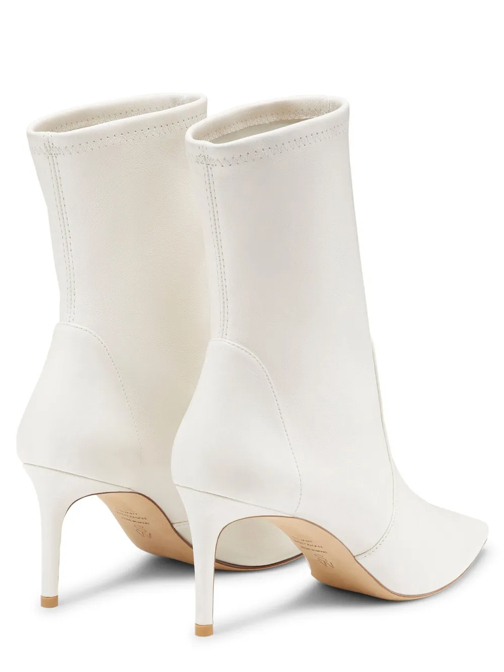 Ботильоны Power 75 с заостренным носком Stuart Weitzman, нейтральный — фото 3