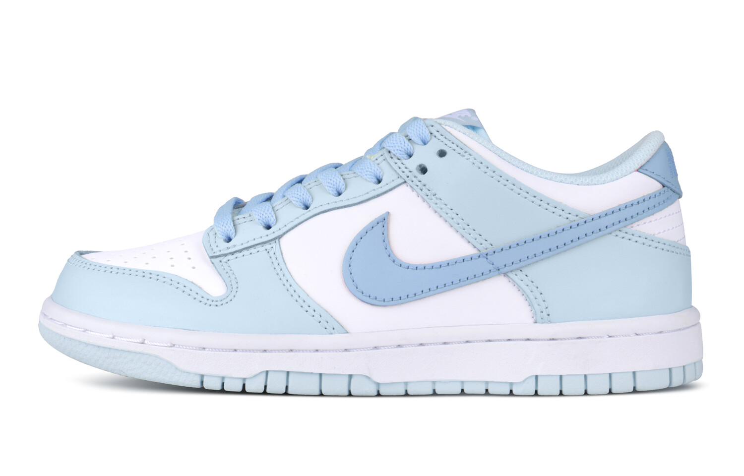 

Кроссовки Nike Dunk Skateboarding Shoes Women's Low-top White, синий/белый