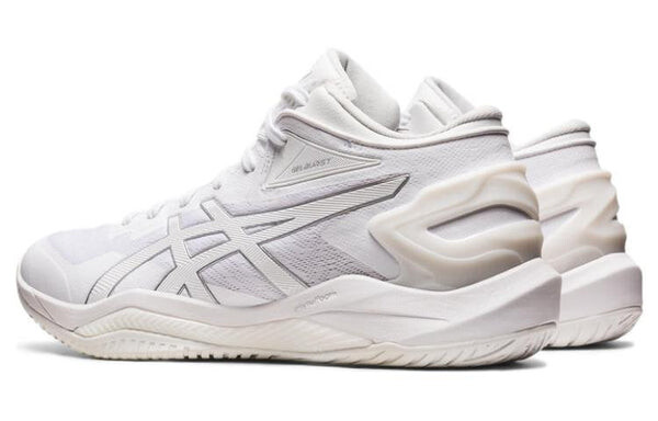Кроссовки Gel Burst 27 4e очень широкие Asics, белый — фото 4