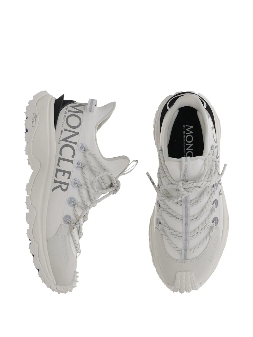 Кроссовки Trailgrip Lite2 с логотипом из коллаборации с Vibram MONCLER, белый — фото 3