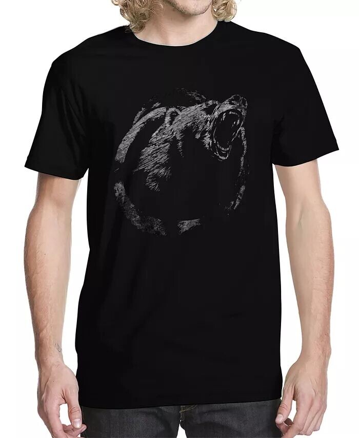 

Футболка мужская с рисунком медведя Buzz Shirts