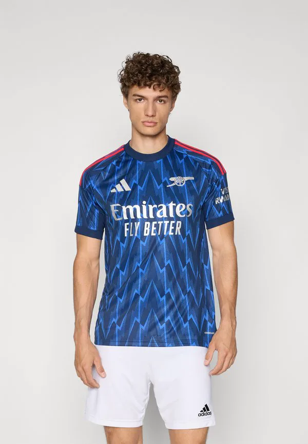 Футболка «арсенал» на выездной матч сезона 25/26 Adidas Performance, Night Indigo/Grey Two