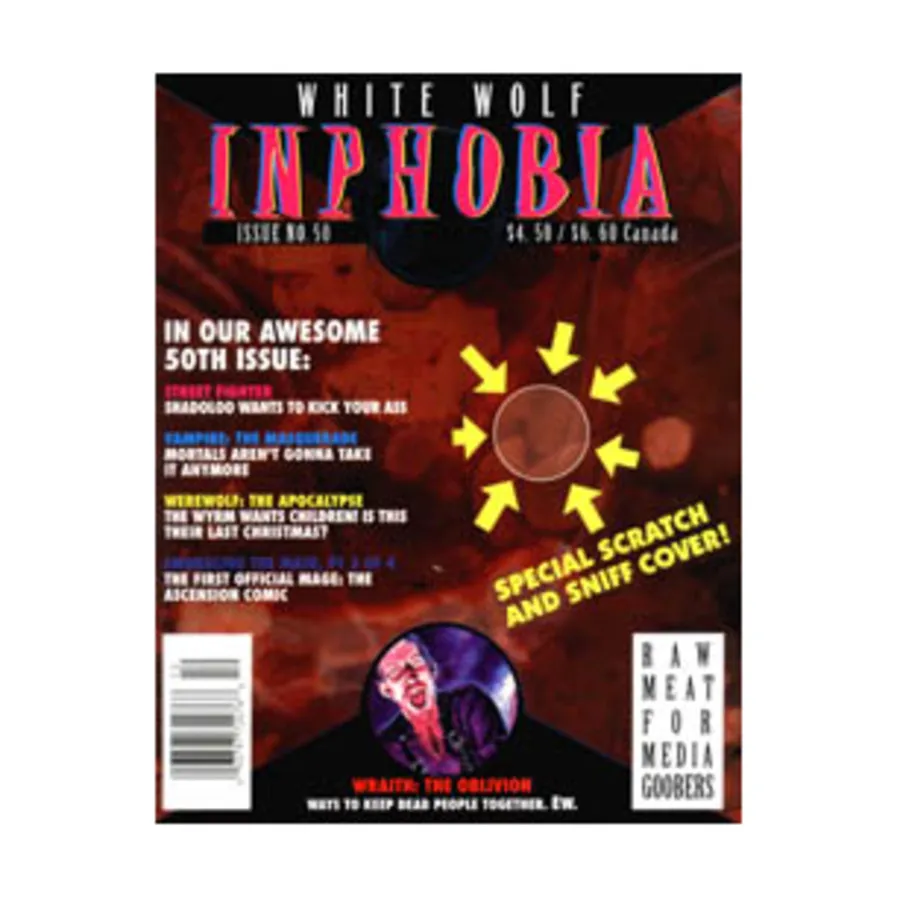 

Журнал #50 w/Special Scatch and Sniff Cover, Inphobia Magazine