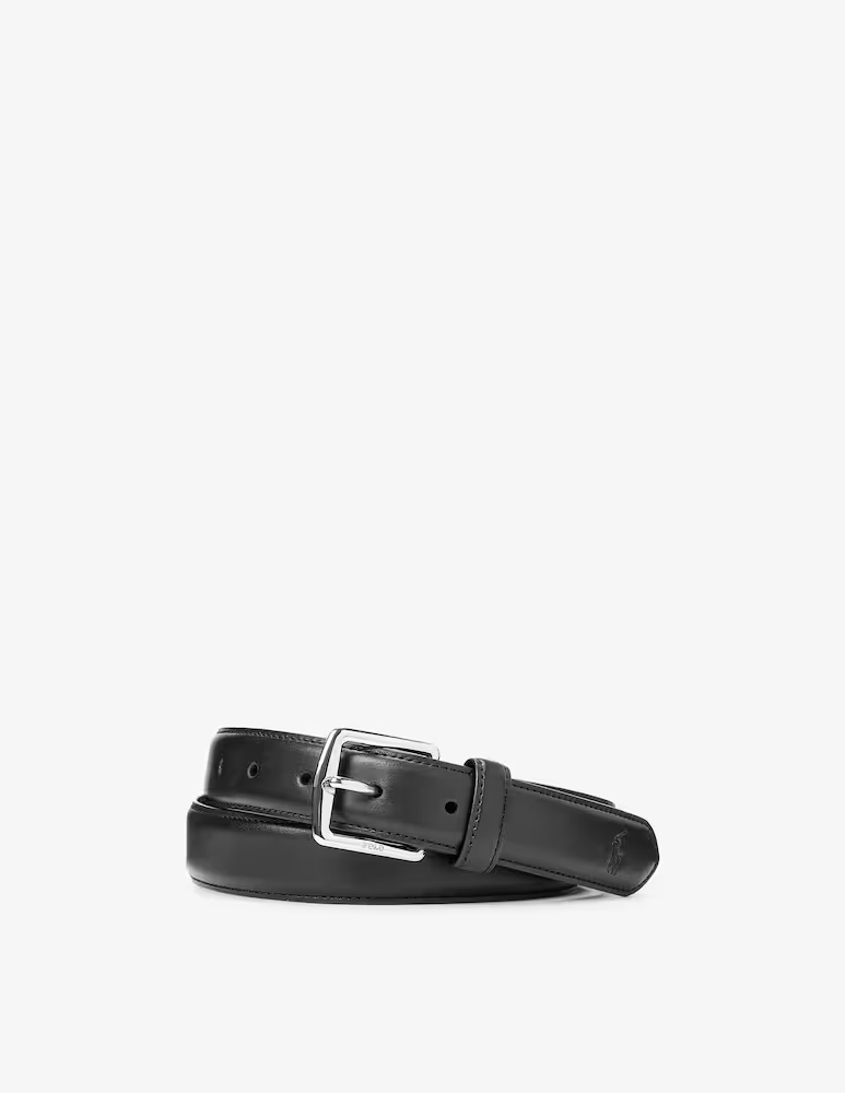 

Кожаный ремень - Черный Polo Ralph Lauren, черный