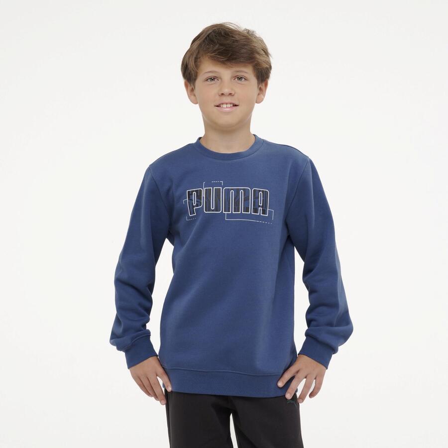 

Детская толстовка PUMA - темно-фиолетовая