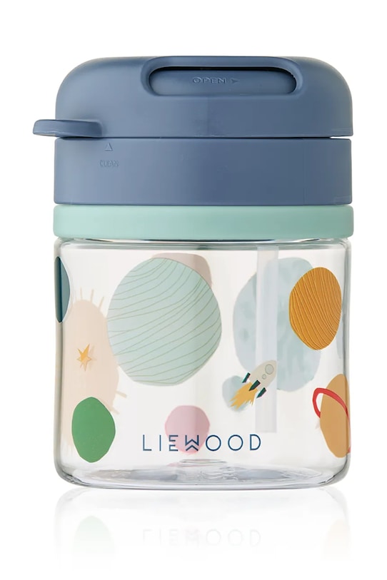 

Детская кружка Pavia Tritan Straw Cup 280 мл Liewood, темно-синий
