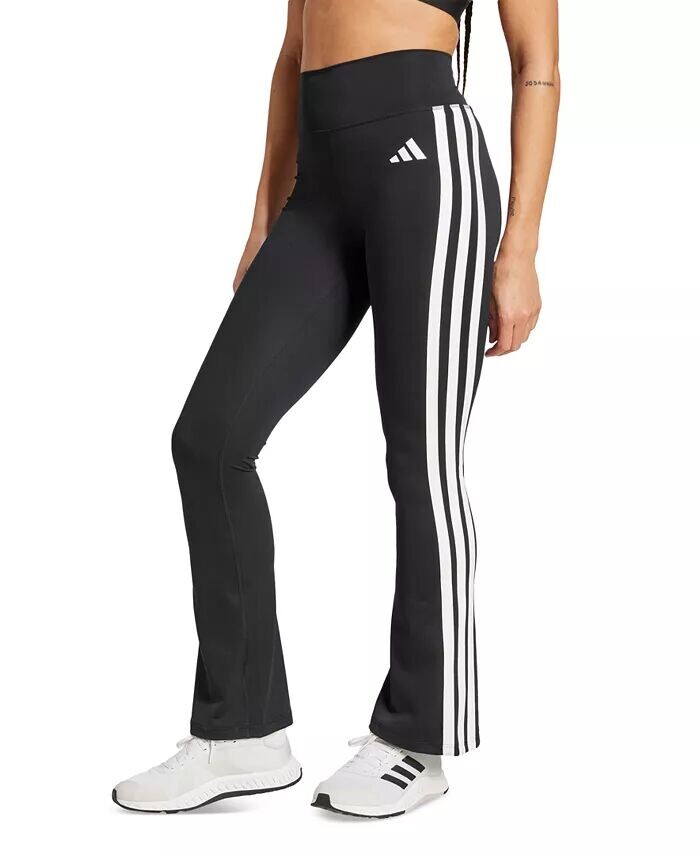 

Женские леггинсы Essentials с тремя полосками из хлопковой смеси adidas, черный