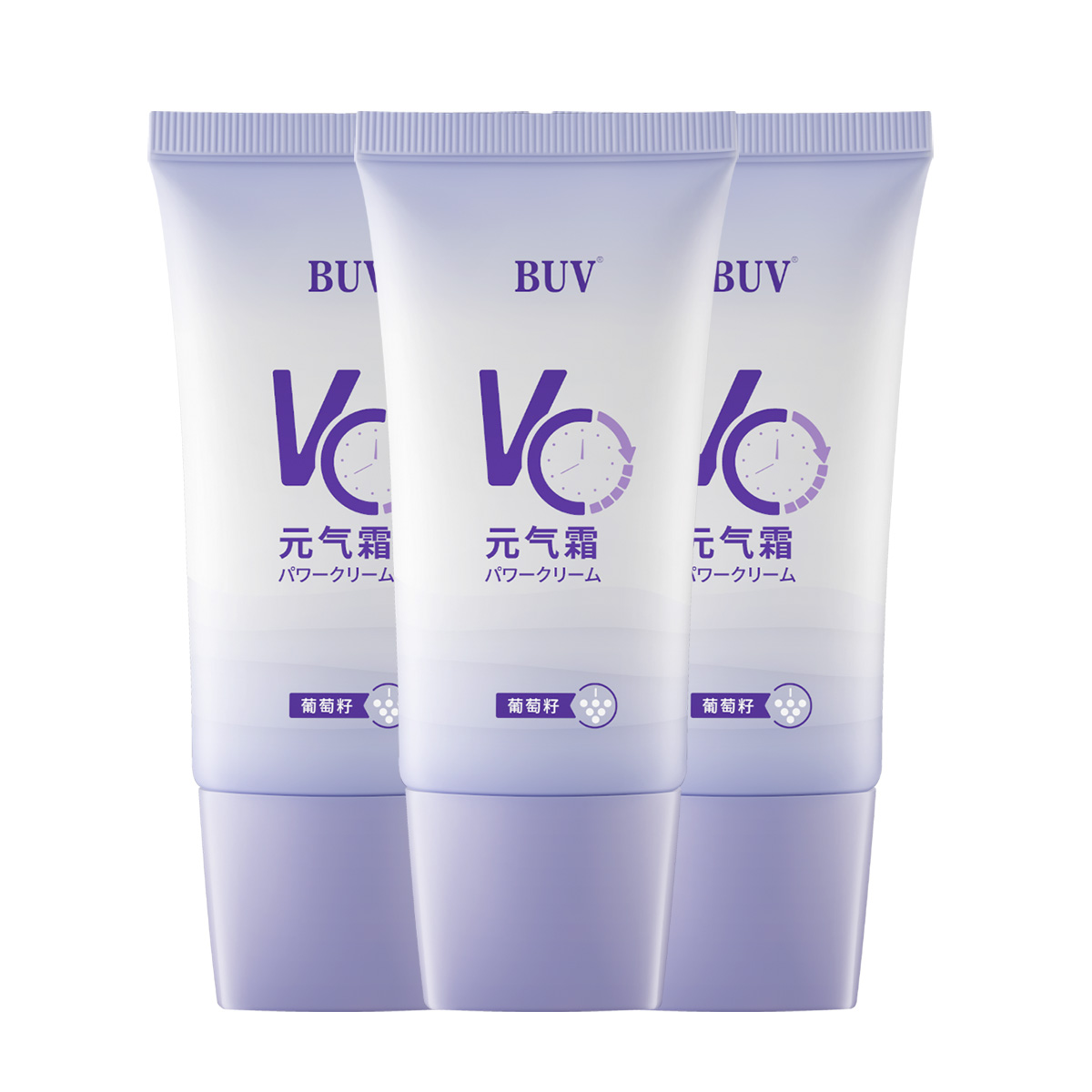 

BUV VC Fresh Look Bright White No Makeup Cream 3 в 1 без эффекта макияжа, не скатывается, не переходит на одежду, питательный, увлажняющий, 50 г