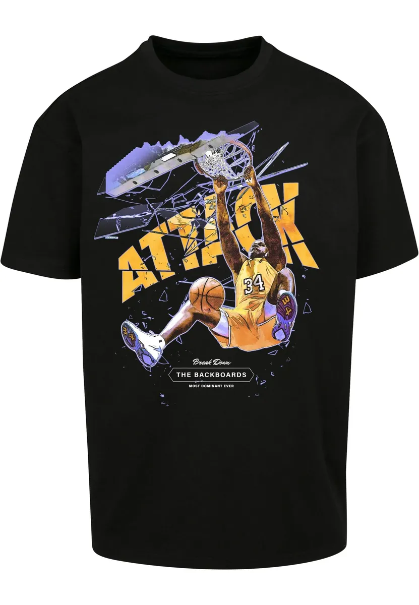 

Футболка MisterTee "Футболка унисекс Attack Player Oversize "MisterTee", черный