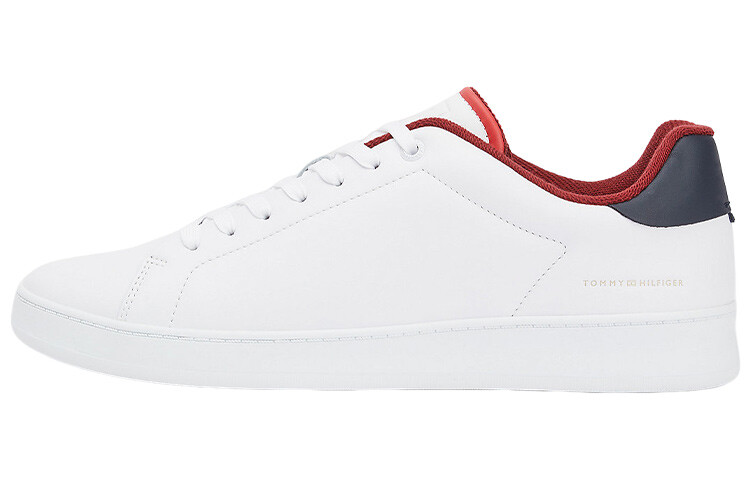 

Стильные мужские кроссовки для скейтбординга с низким верхом, белые/красные Tommy Hilfiger, Красный, Стильные мужские кроссовки для скейтбординга с низким верхом, белые/красные Tommy Hilfiger