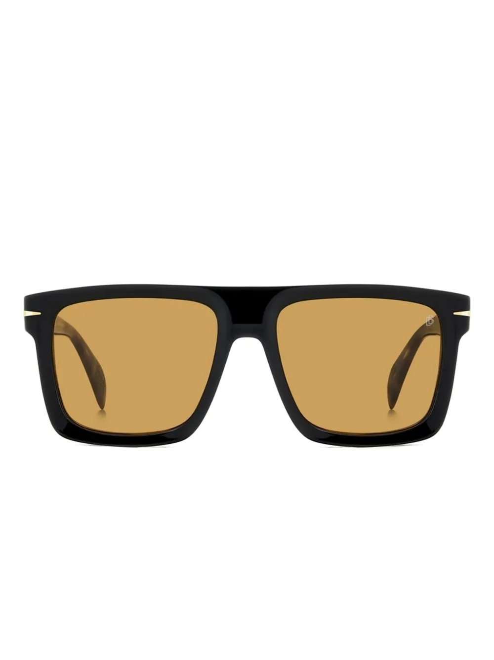 

Солнцезащитные очки в квадратной оправе DAVID BECKHAM EYEWEAR, черный