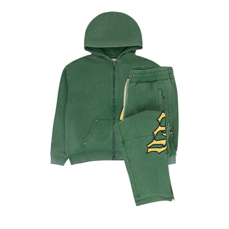 

Топ Godspeed OG Logo V2 Sweatsuit, Green/Yellow