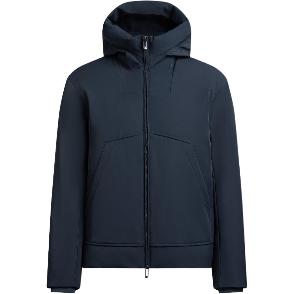 

Куртка утепленная с капюшоном EMPORIO ARMANI, темно-синий