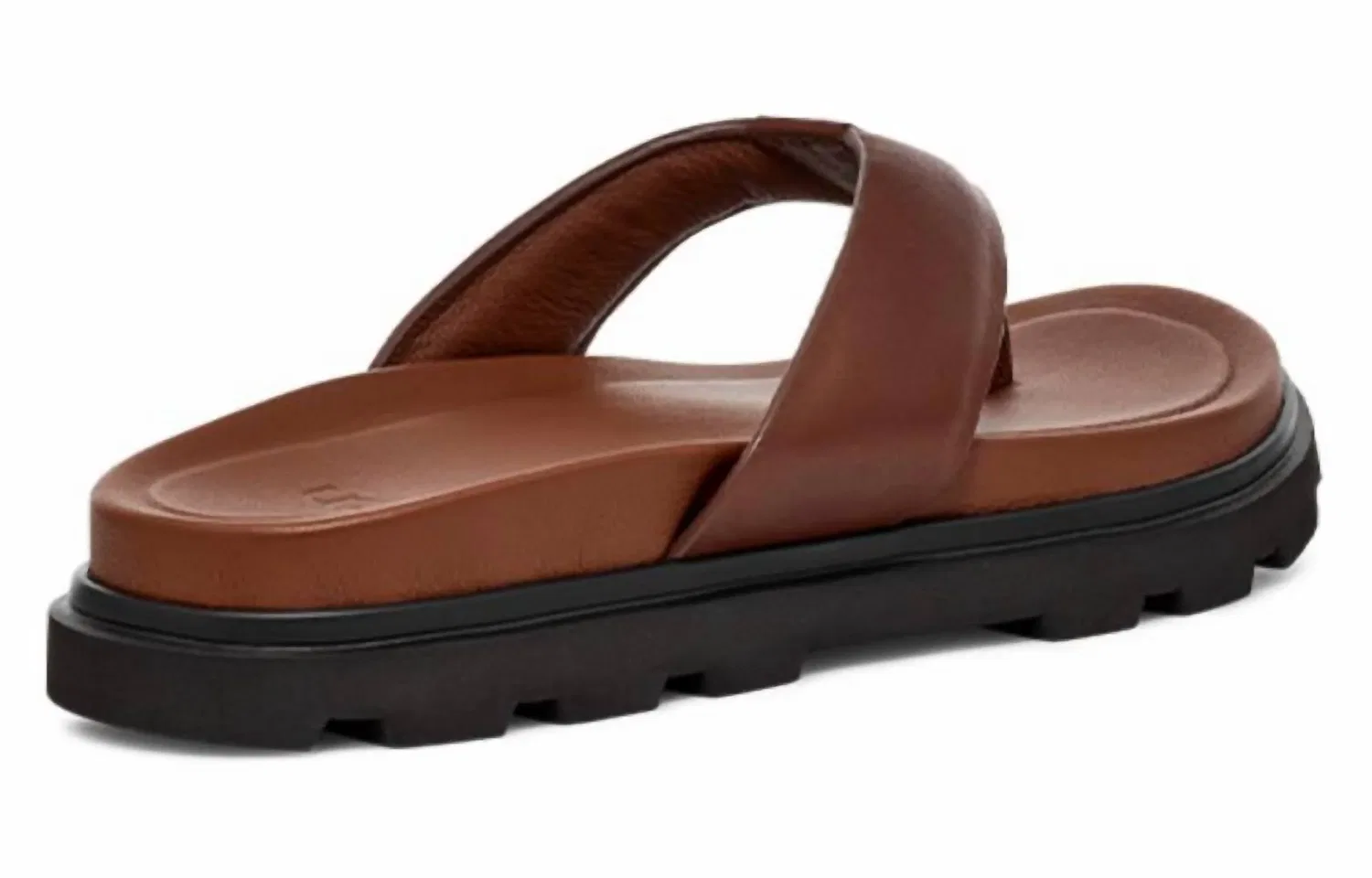 UGG Мужские сандалии-шлепанцы Capitola коньячного цвета — фото 3