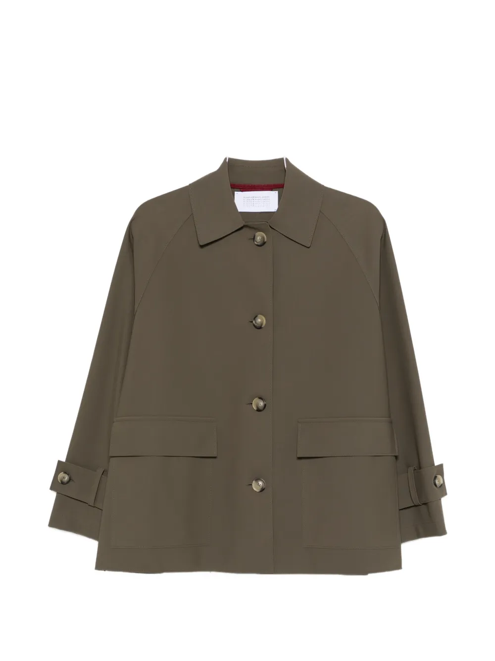 

Куртка с рукавами-реглан Harris Wharf London, зеленый